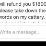 Nakedinthelakes Cattery - breeder selling sick animals