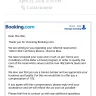 Booking.com - refer a friend program and customer service - Photo 1