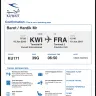 Kuwait Airways - delay in flights which resulted in loss of my valuable time and businesses