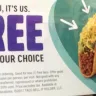 Taco Bell - coupon for free taco of your choice