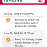 LBC Express - delivery - document was received by a wrong recipient