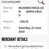 Milk and Choco - purchase online no confirmation order, no order received and no response to company