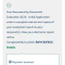 World Education Services [WES] - not received educational credential assessment report - Photo 1