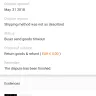 AliExpress - order never arrived and seller is refusing to give refund