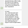 AliExpress - order never arrived and seller is refusing to give refund