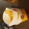 Hungry Jack's Australia - large cappuccino and large chips