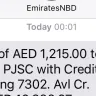 Air Arabia - my credit card used by online banking and 1215 and deducted - Photo 1