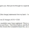 Complete Savings / Complete Save - unauthorised charges - Photo 1