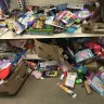 Dollar Tree - dirty/unorganized store