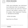 Shopee - black arrow - tracking # bex6847913754406 - Photo 2