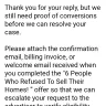 TapJoy - inaccurate email responses