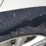 Hertz - tire exploded