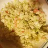 Long John Silver's - coleslaw, rice, tartar sauce
