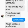 Samsung - scam