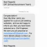 Etihad Group Of Companies - received job proposal from etihad group of companies, is it fake or real?