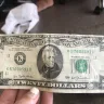 Chipotle Mexican Grill - fake 20 dollar bill