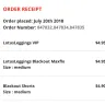 Lotus Leggings - charges on my debit card - Photo 2
