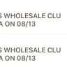 BJ's Wholesale Club - unauthorized charges - Photo 2