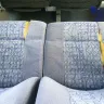 MegaBus - coach bus change, very dirty bus.