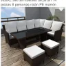 Vidaxl - rattan table and chairs