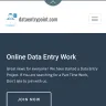 Data Entry Point - fraud website