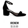 Steve Madden - irenem black suede shoes