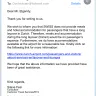 Swiss International Air Lines - swiss air changed my flight dates from one day flight to a long layover flight - Photo 2