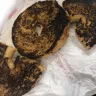 Tim Hortons - burnt bagel and terrible service