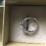 Jewelry Television (JTV) - 1.90ct moissanite fire platineve ring - Photo 1