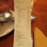 Olive Garden - our server and meal