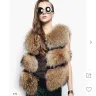 Milanoo.com - a fur gillet camel coat