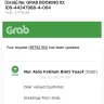 Grabcar Malaysia - missing wallet and wrong contact number provided from grab car customer service center