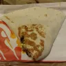 Taco Bell - steak and egg stacker