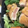 Whataburger - garden salad with breaded chicken
