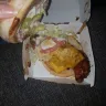 KFC - dunked burger