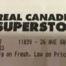 Real Canadian Superstore - meat department