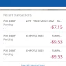 Chipotle Mexican Grill - double charged for meal - Photo 1