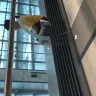 Changi Airport Group - people seen sitting on the ledge but no one is stopping