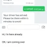 Grabcar Malaysia - pemandu grab cancel padahal saya dpt maklumat pemandu sudah sampai