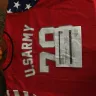 AAFNation - item # c-j-lera1-1l custom red usa baseball jersey size:large printing on upper back u.s. army cost: $65.98
