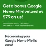 Woolworths - offer of free google mini with online shopping - Photo 1