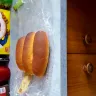Woolworths - hot dog rolls from bakery