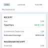 Grabcar Malaysia - fare totally low for 16 km