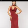 Fashion Nova - wedding date dress/ wine - Photo 2