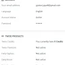 Twoo.com - deducted my money without information - Photo 2