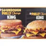 Burger King - philly cheese burger