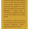 Etihad Group Of Companies - job offer - Photo 1