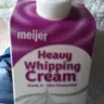 Meijer - meijer heavy whipping cream grade a ultra pasteurized 16 fluid ounces