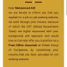Etihad Group Of Companies - job email from etihad recruitment team - Photo 1