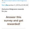 Walgreens - online survey email - Photo 1